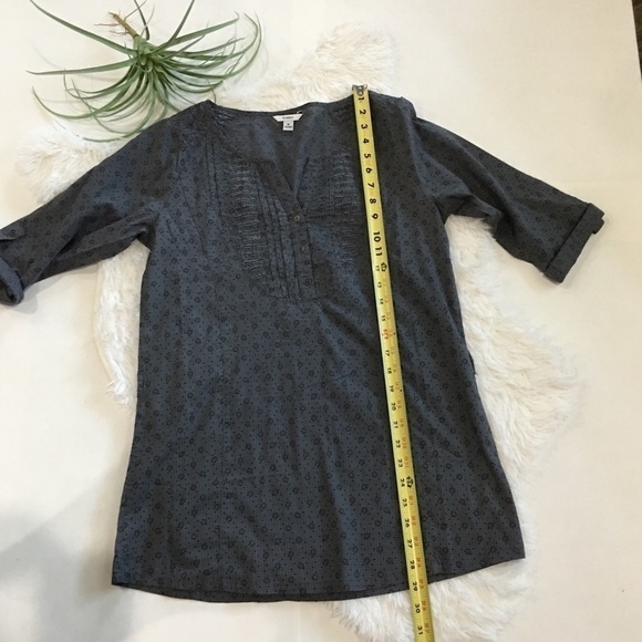 BOSSINI horseshoe gray tunic top size medium - Picture 5 of 8